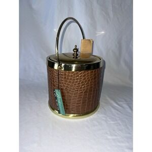 Rubel Faux Crocodile Ice Bucket